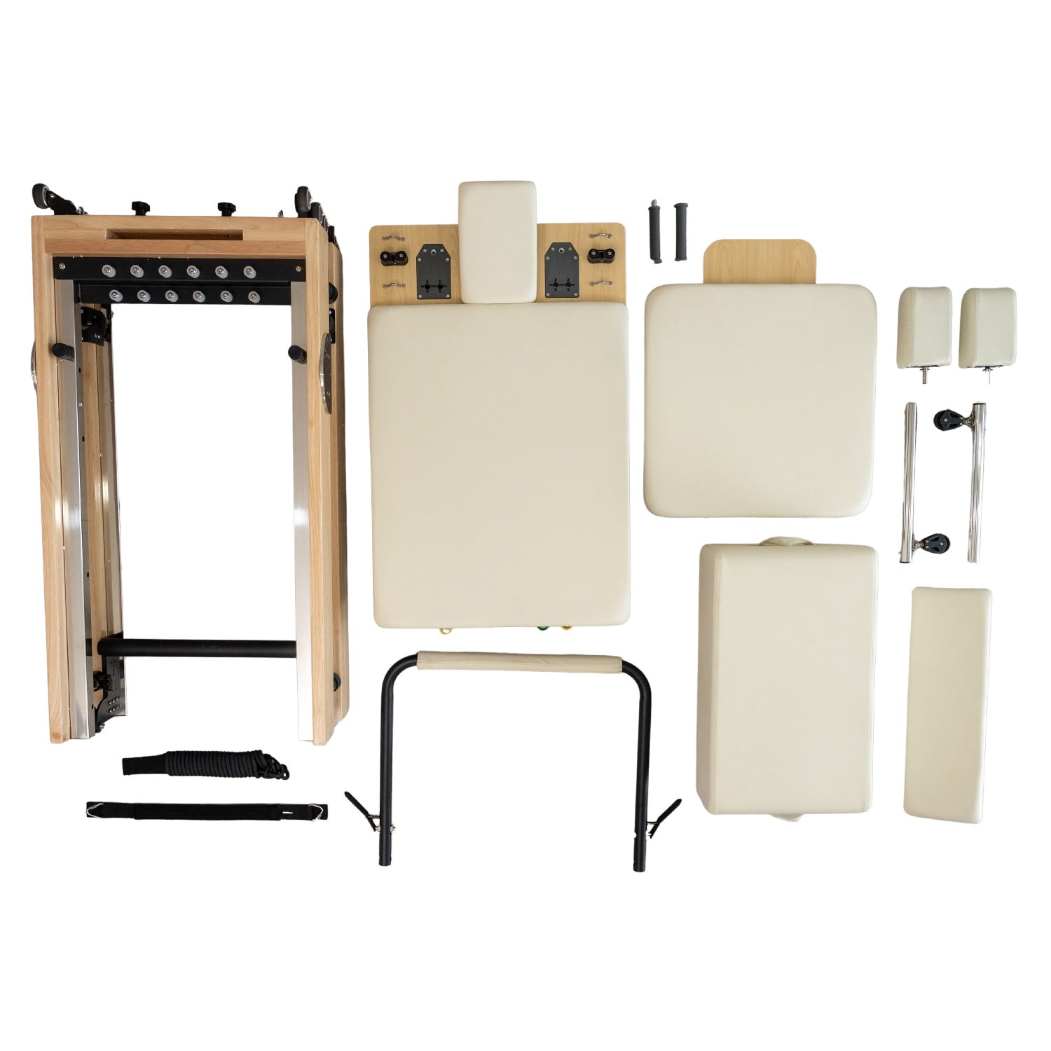 Best at home pilates reformer — foldable solid wood frame for home use